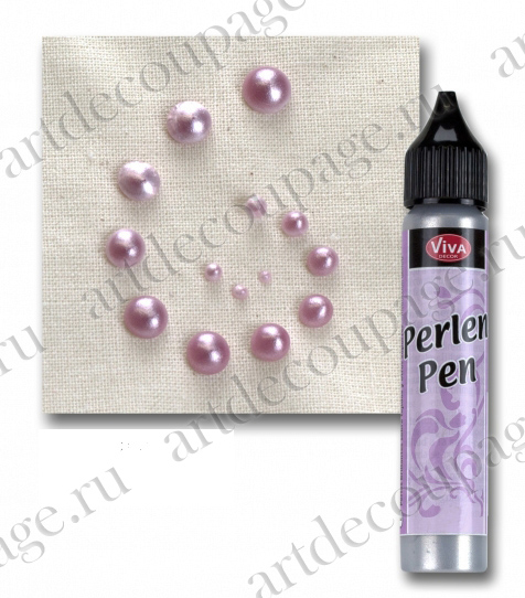 Краска для создания жемчужин Viva Perlen Pen 501 перламутровый сиреневый